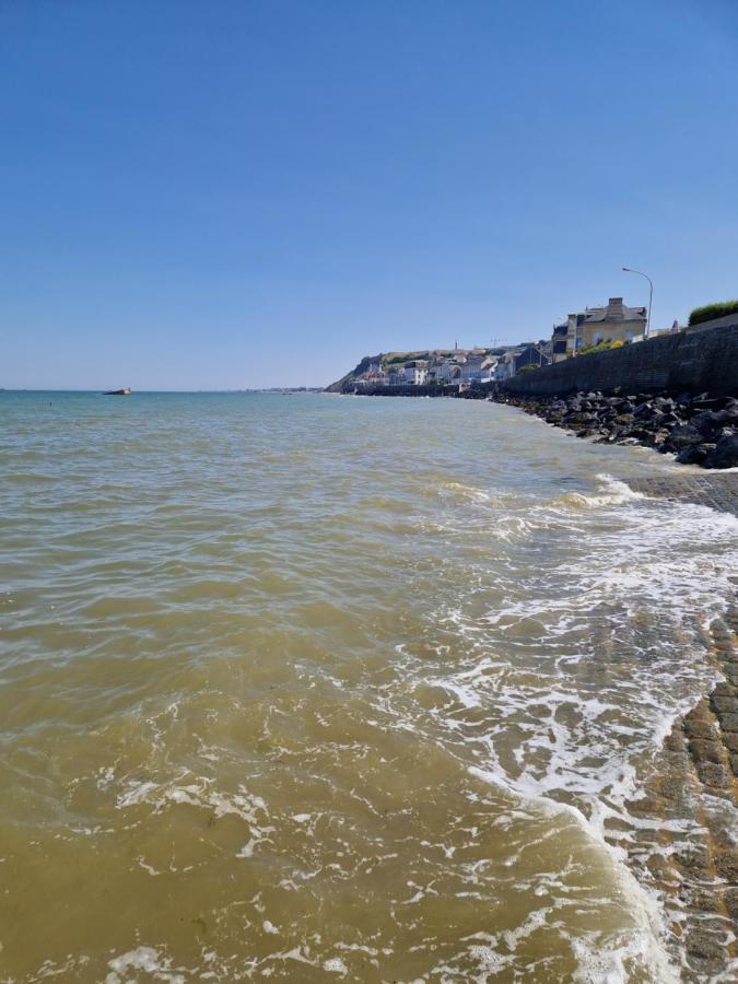 Le Viking Entre Mer Et Terre Vaux-sur-Aure Exterior foto