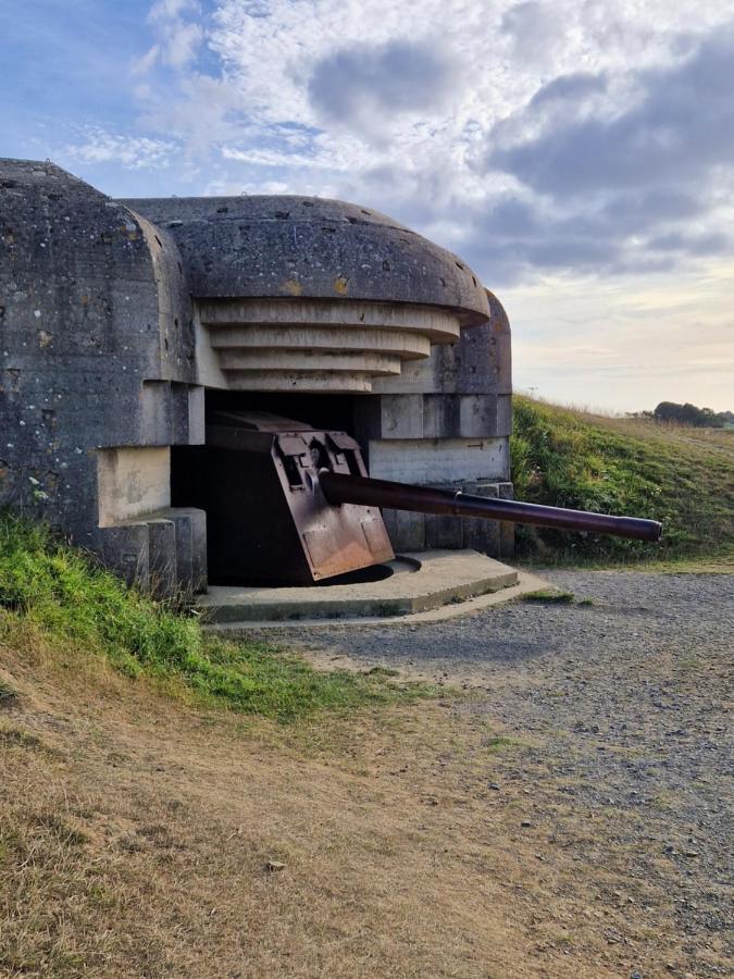 Le Viking Entre Mer Et Terre Vaux-sur-Aure Exterior foto